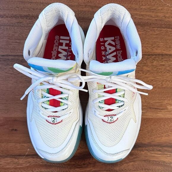 New Balance Kawhi Leonard Men's Size 6 Seismic White Basketball Shoes - Picture 2 of 11